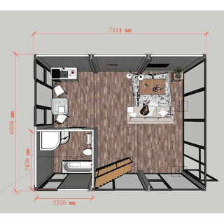 Smarthouse Floors m² Porch