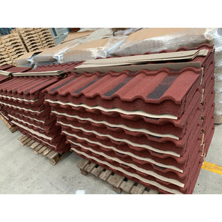 Coated Lightweight Tiles Piece Eco-friendly Stone Roofing Panel Zinc